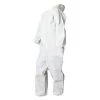 Boardwalk BWK00032S Polypropylene Disposable Coveralls - Small, White (25/Carton)