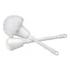Boardwalk BWK00170 2 In. Cone Head Plastic Bowl Mops With 10 In. Handle - White (25-Piece/Carton)