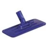 Boardwalk BWK00405EA 4 In. X 9 In. Plastic Swivel Pad Holder - Blue