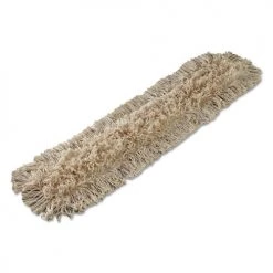 Boardwalk BWK1036 Cotton 36 In. X 3 In. Dust Mop Head - White