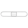 Boardwalk BWK1224 24 In. X 3-1/4 In. Clip-On Dust Mop Frame
