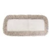 Boardwalk BWK1312 12 In. X 5 In. Cotton Dust Mop Head - White