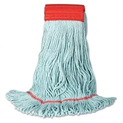 Boardwalk BWK1400MEA EchoMop Synthetic/Cotton Looped-End Wet Mop Head - Medium, Blue
