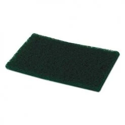 Boardwalk 86LGI Heavy Duty 6 In. X 9 In. Scour Pads - Green (15/Carton) -Boardwalk Sales Shop bwkn186 b