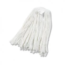 Boardwalk BWK2020RCT No. 20 Cut-End Rayon Wet Mop Head - White (12/Carton)
