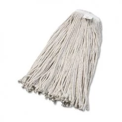 Boardwalk BWK2032CCT No.32 Cotton Cut-End Wet Mop Head - White (12/Carton)
