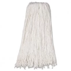 Boardwalk BWK232R Mop Head, Premium Standard Head, Rayon Fiber, 32oz, White (12/Carton)