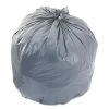 Boardwalk H6639SGKR01 33gal 1.1mil 33 X 39 Low-Density Can Liners - Gray (25 Bags/Roll, 4 Rolls/CT)