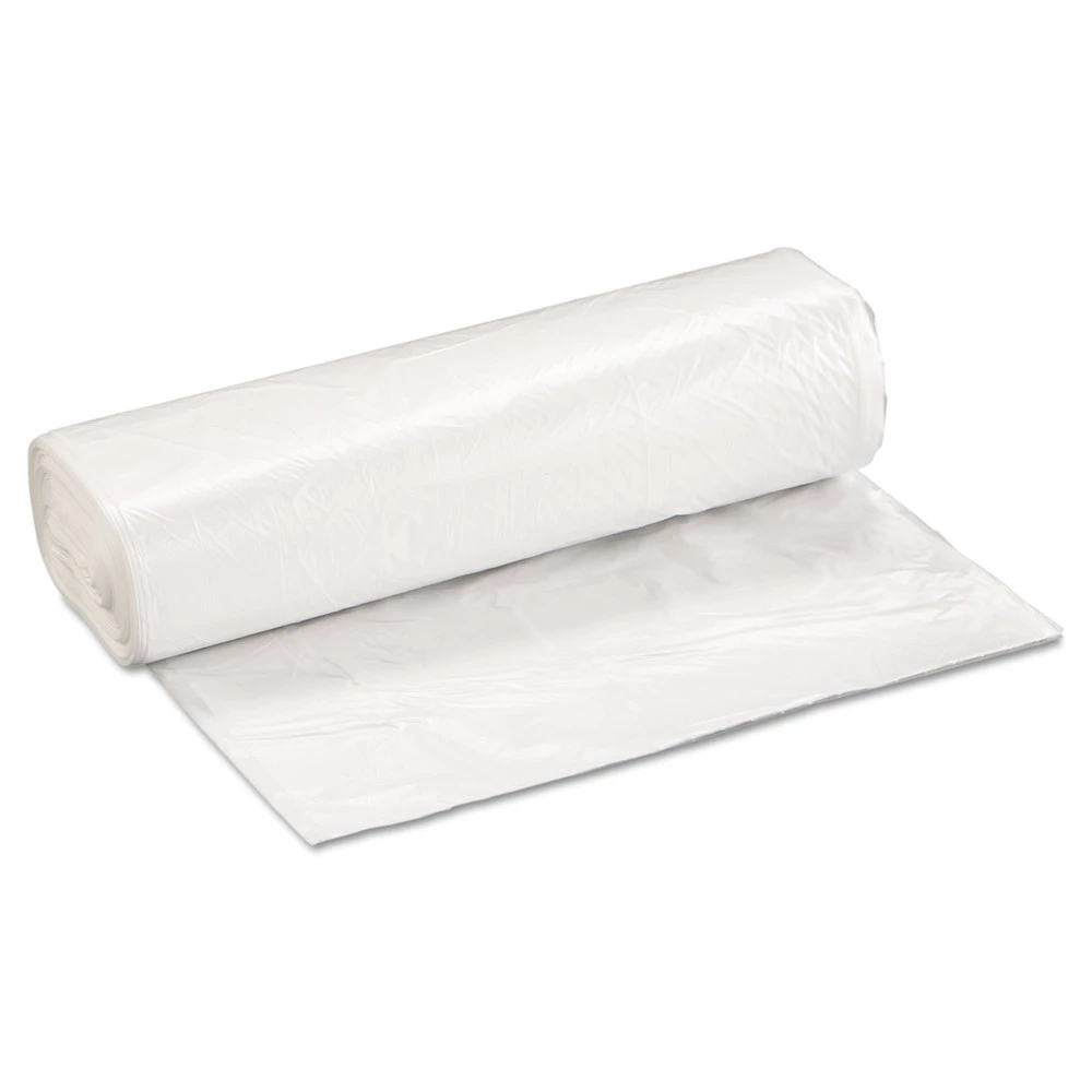 Boardwalk V7658MNKR02 38 In. X 58 In. 60 Gal. High-Density 11 Microns Can Liners - Natural (200/Carton) 1 Boardwalk V7658MNKR02 38 In. X 58 In. 60 Gal. High-Density 11 Microns Can Liners - Natural (200/Carton)