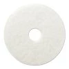 Boardwalk BWK4014WHI 14 In. Polishing Floor Pads - White (5-Piece/Carton)