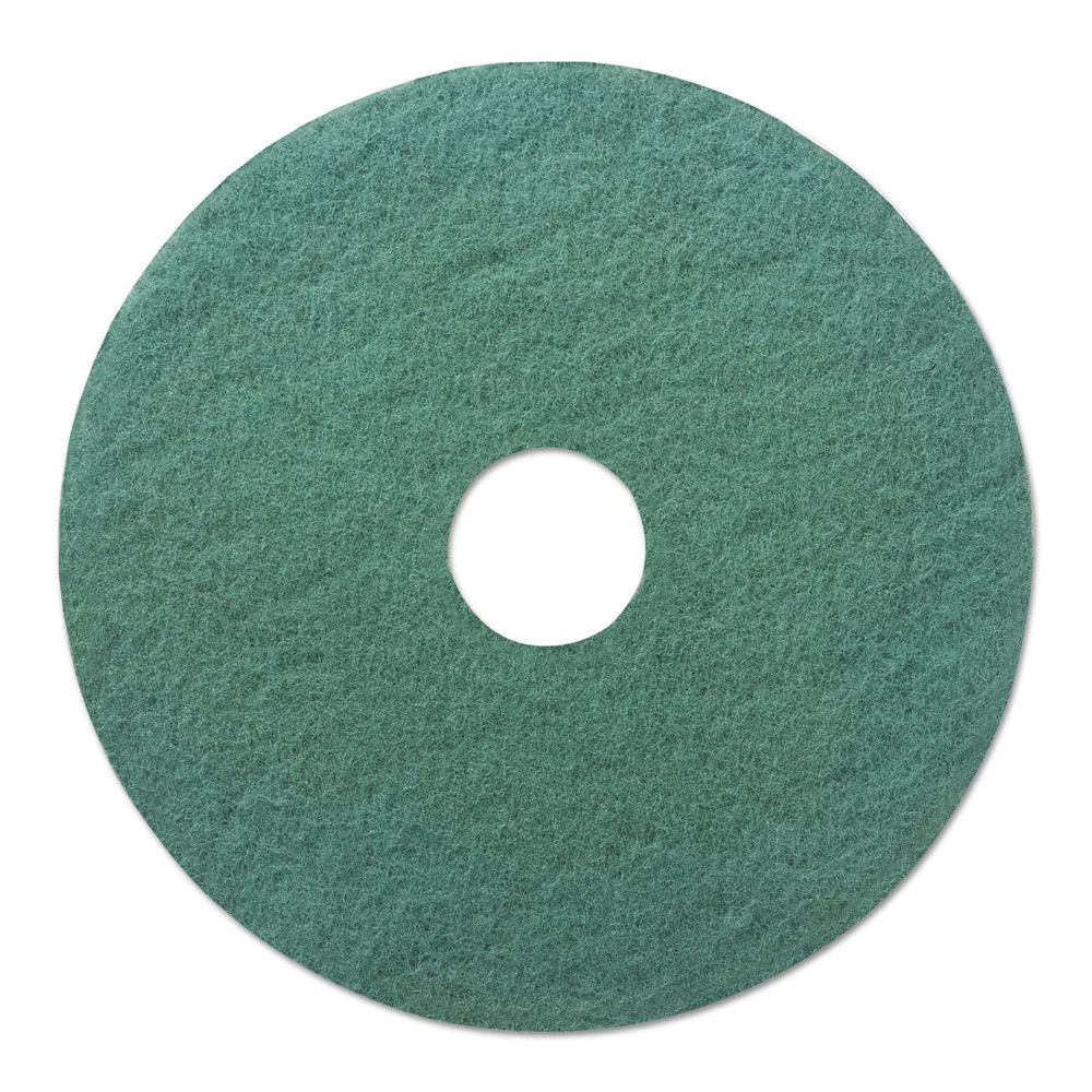 Boardwalk BWK4018GRE 18 In. Dia. Heavy-Duty Scrubbing Floor Pads - Green (5-Piece/Carton) 1 Boardwalk BWK4018GRE 18 In. Dia. Heavy-Duty Scrubbing Floor Pads - Green (5-Piece/Carton)