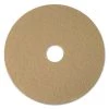 Boardwalk BWK4020ULT 20 In. Diameter Burnishing Floor Pads - Tan (5-Piece/Carton)