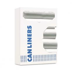 Boardwalk V8046MNKR04 40 In. X 46 In. 45 Gal. High-Density 11 Microns Can Liners - Natural (250/Carton)