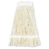 Boardwalk BWK424CCT 24 Oz. Pro Loop Web/Tailband Cotton Wet Mop Head - White (12/Carton)