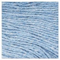 Boardwalk BWK502BLCT 5 In. Headband Super Loop Cotton/Synthetic Fiber Wet Mop Head - Blue, Medium (12/Carton) -Boardwalk Sales Shop bwkn502blct b