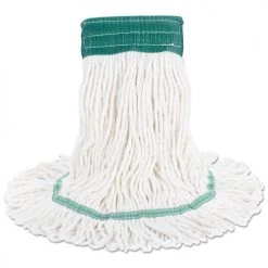 Boardwalk BWK502WHEA Cotton/ Synthetic Fiber Super Loop Wet Mop Head - Medium, White -Boardwalk Sales Shop bwkn502whea e