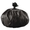 Boardwalk BWK522 43 In. X 47 In. 56 Gallon Low-Density 1.6 Mil Repro Can Liners - Black (100/Carton)