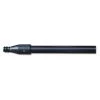 Boardwalk BWK636 1 In. X 60 In. Nylon Plastic Threaded End Fiberglass Broom Handle - Black