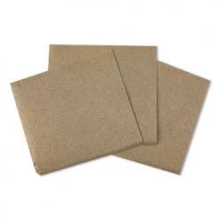 Boardwalk BWK8300K Kraft 1-Ply 9.5 In. X 9.5 In. Beverage Napkins (8-Pack/Carton 500-Sheet/Pack)