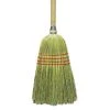 Boardwalk BWKBR10012 56 In. Plastic Bristles Upright Corn/Fiber Broom - Natural (6/Carton)