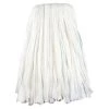 Boardwalk BWKBW2024 #24 Nonwoven Rayon/Polyester Cut End Edge Mop - White (12-Piece/Carton)