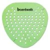 Boardwalk BWKGEMHMI Herbal Mint Fragrance Gem Urinal Screens - Green (12-Piece/Box)