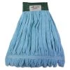 Boardwalk BWKMWTMBCT Looped-End Microfiber Wet Mop Head - Medium, Blue (12/Carton)