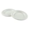 Boardwalk PL-06BW 6 In. Dia. Bagasse Dinnerware Plate - White (1000/Carton)