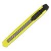 Boardwalk BWKUKNIFE75 Straight-Edged Snap-Off Blade Retractable Knife - Yellow