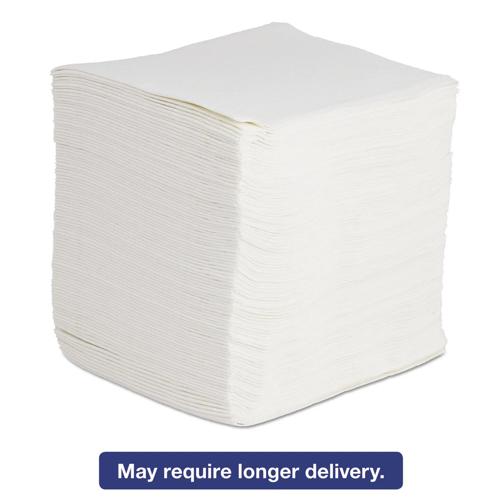 Boardwalk BWK-V030QPW 12 In. X 13 In. DRC Wipers - White (90-Piece/Bag, 12 Bags/Carton) 2 Boardwalk BWK-V030QPW 12 In. X 13 In. DRC Wipers - White (90-Piece/Bag, 12 Bags/Carton) - Image 2